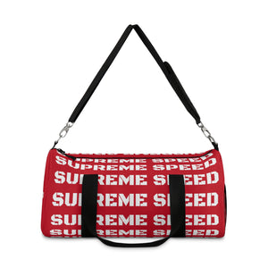 Red Supreme Speed Duffel Bag