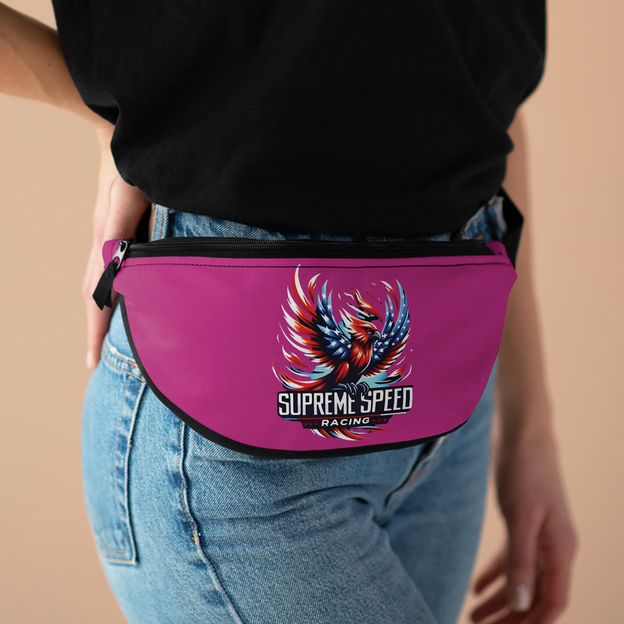 Supreme fanny pack pink sale