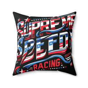 supreme speed Spun Polyester Square Pillow