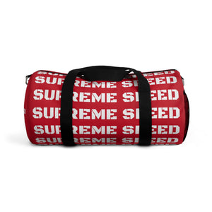 Red Supreme Speed Duffel Bag