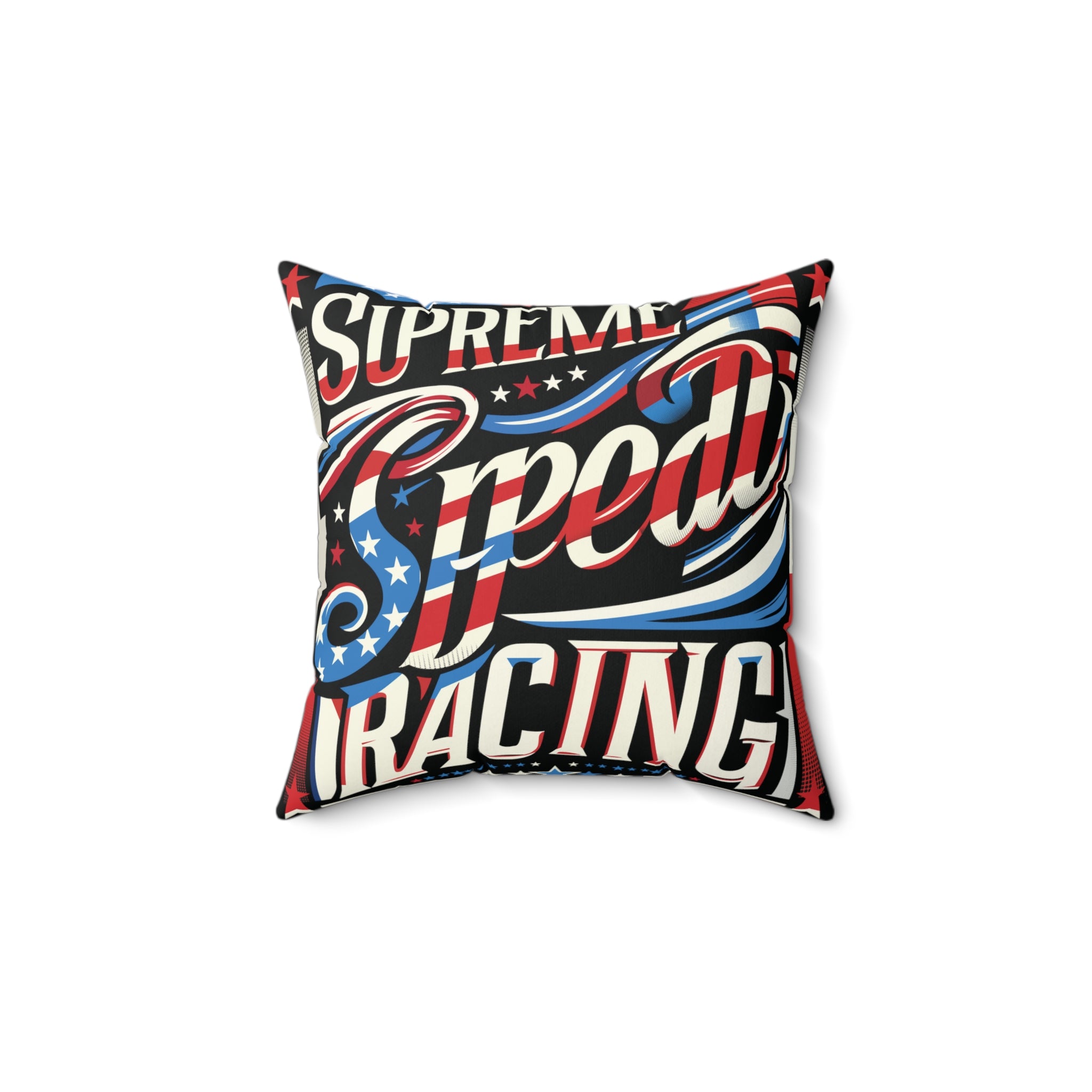 supreme speed Spun Polyester Square Pillow