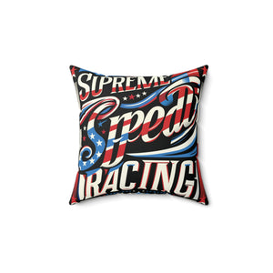 supreme speed Spun Polyester Square Pillow