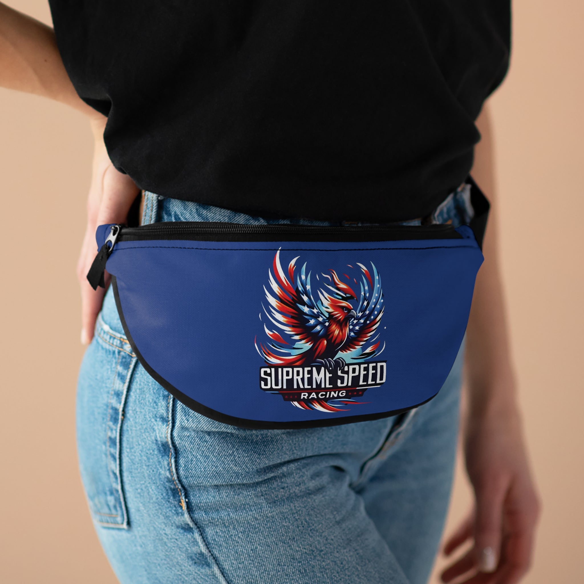 Blue Supreme Speed Fanny Pack