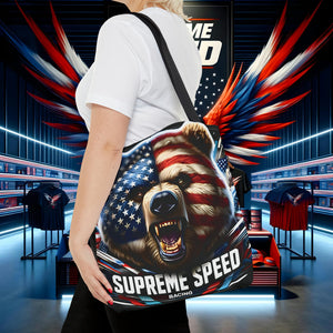 supreme speed Tote Bag (AOP)