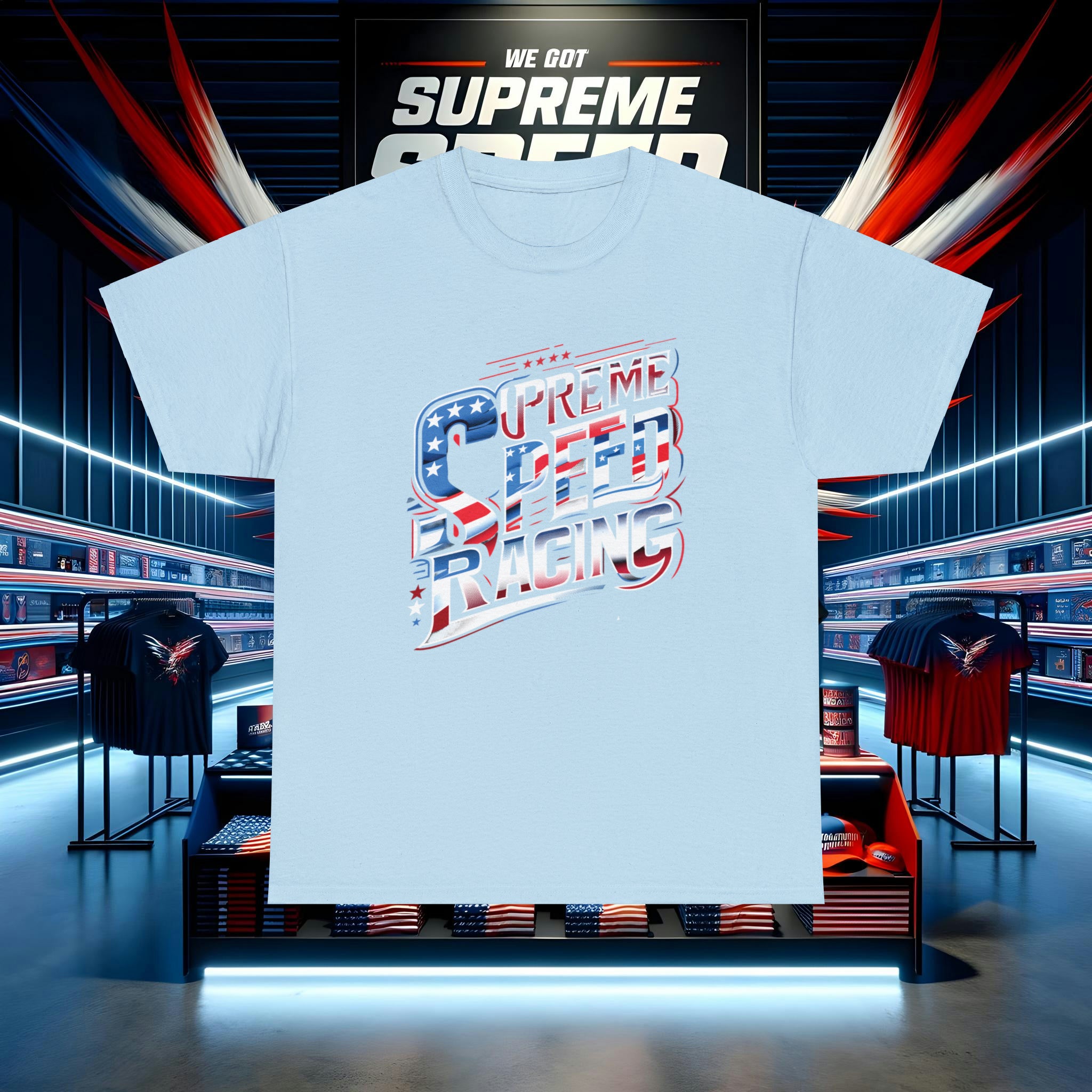 supreme speed Unisex Heavy Cotton Tee