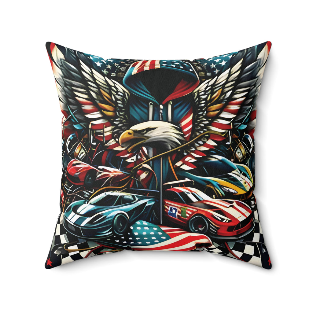 Spun Polyester Square Pillow