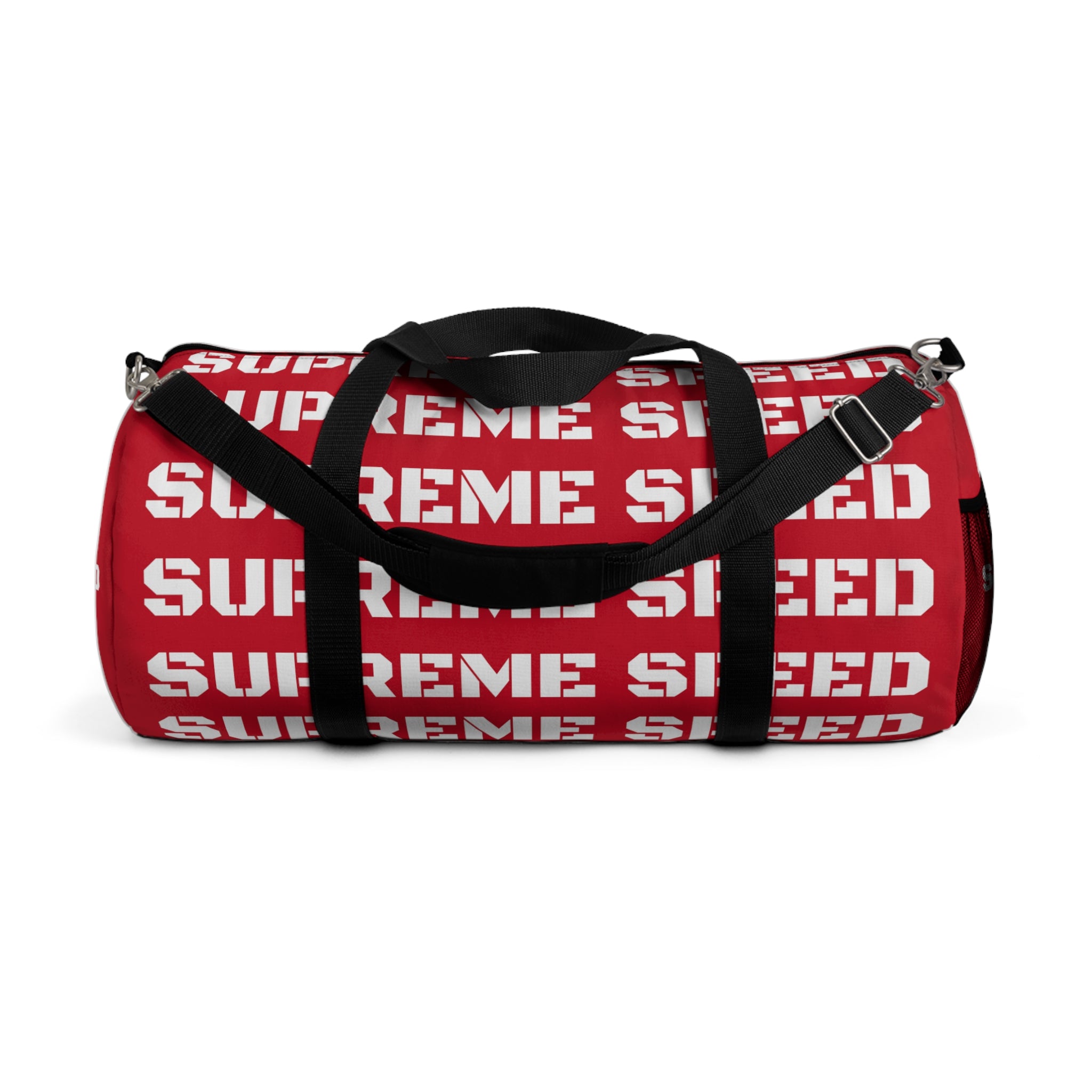 Red Supreme Speed Duffel Bag