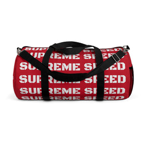 Red Supreme Speed Duffel Bag