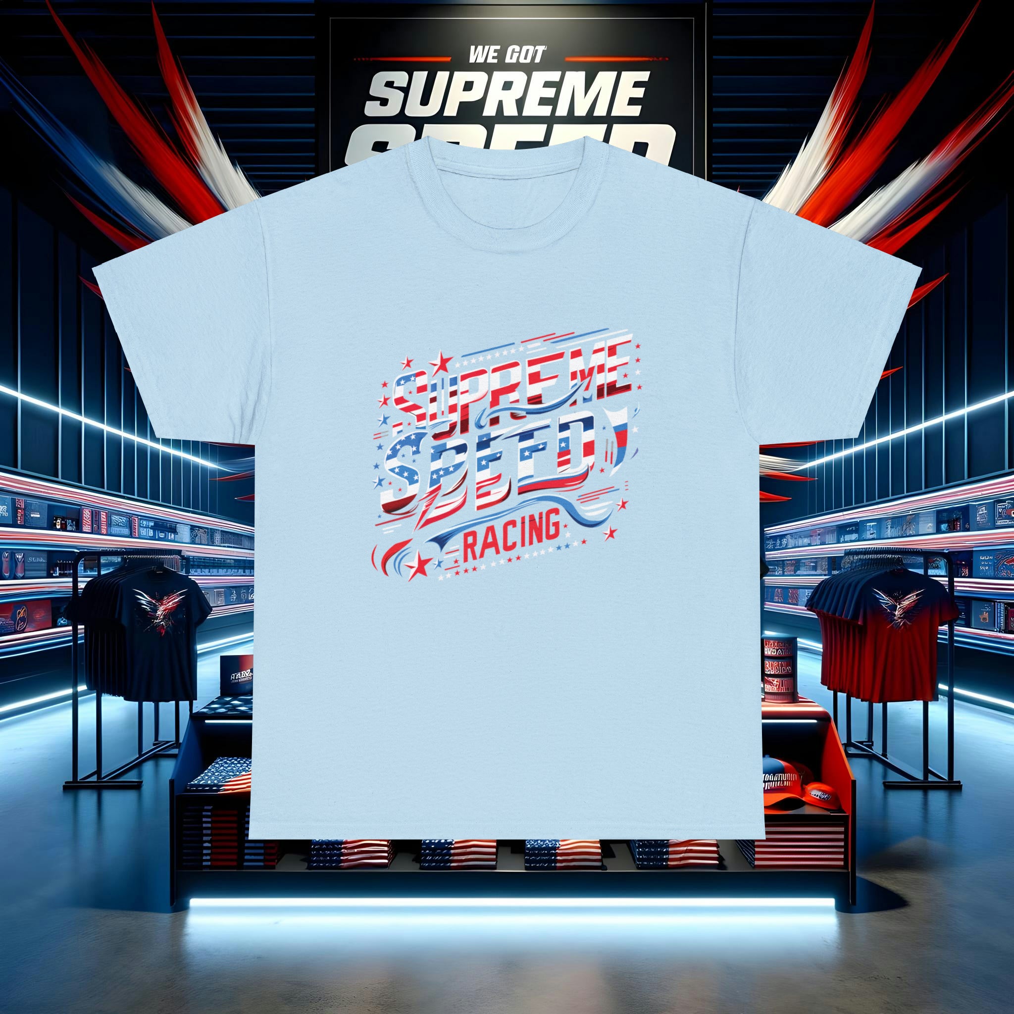 supreme speed Unisex Heavy Cotton Tee