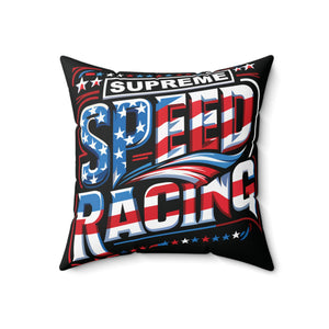 supreme speed Spun Polyester Square Pillow