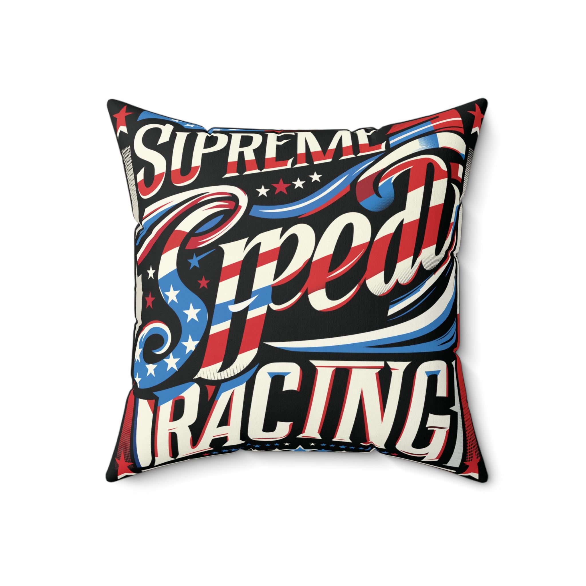 supreme speed Spun Polyester Square Pillow