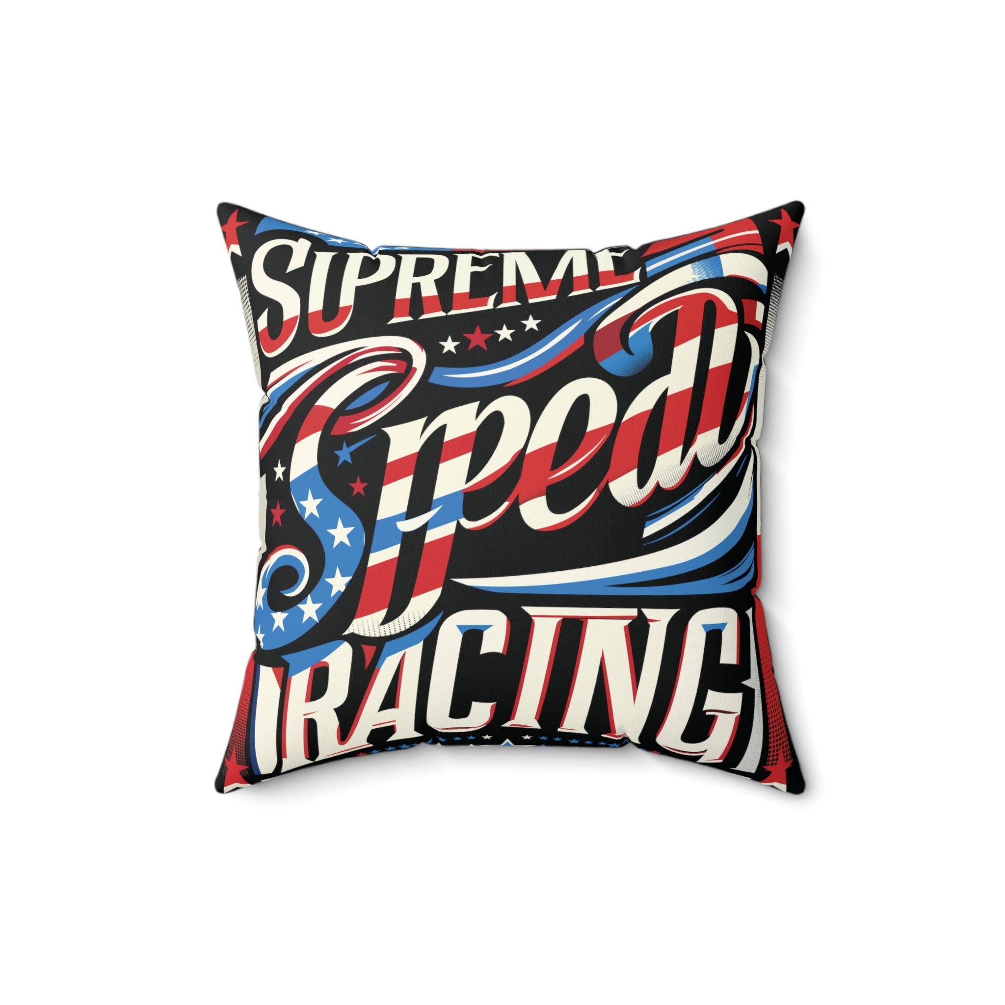 supreme speed Spun Polyester Square Pillow