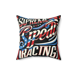 supreme speed Spun Polyester Square Pillow