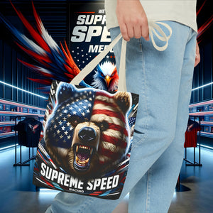 supreme speed Tote Bag (AOP)