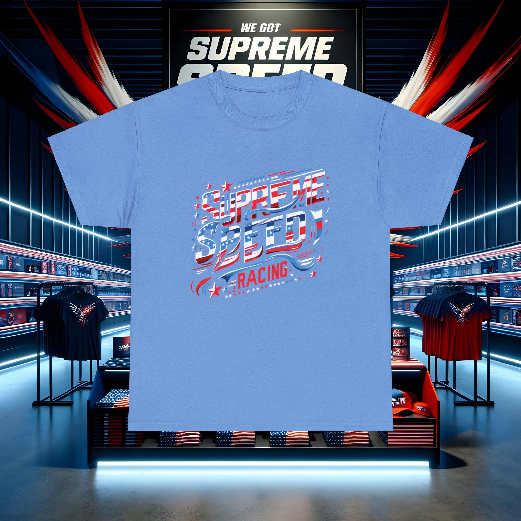 supreme speed Unisex Heavy Cotton Tee