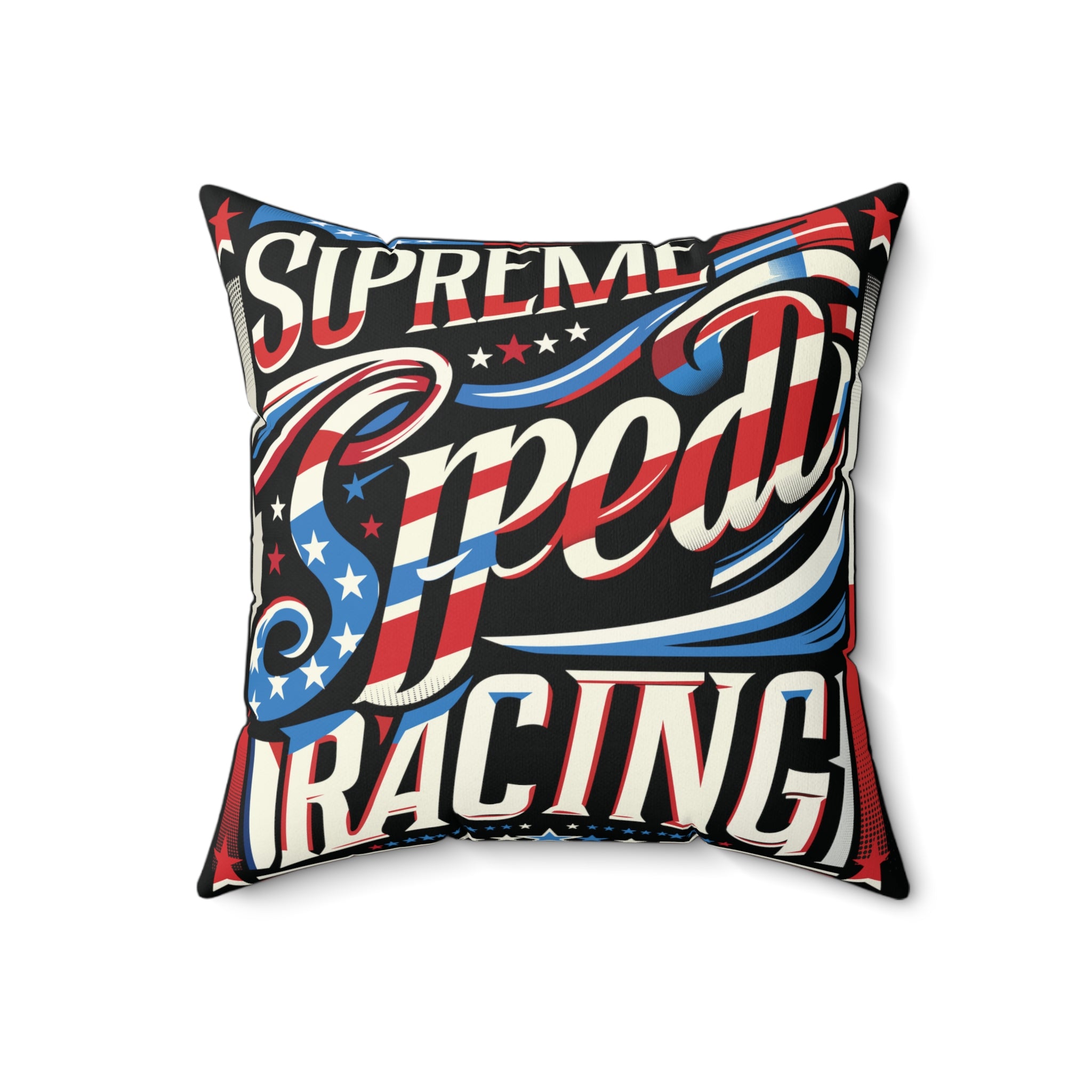 supreme speed Spun Polyester Square Pillow