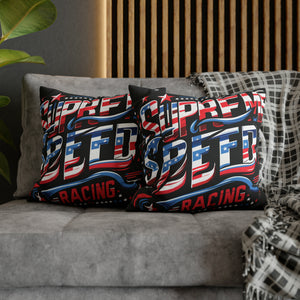 supreme speed Spun Polyester Square Pillow Case