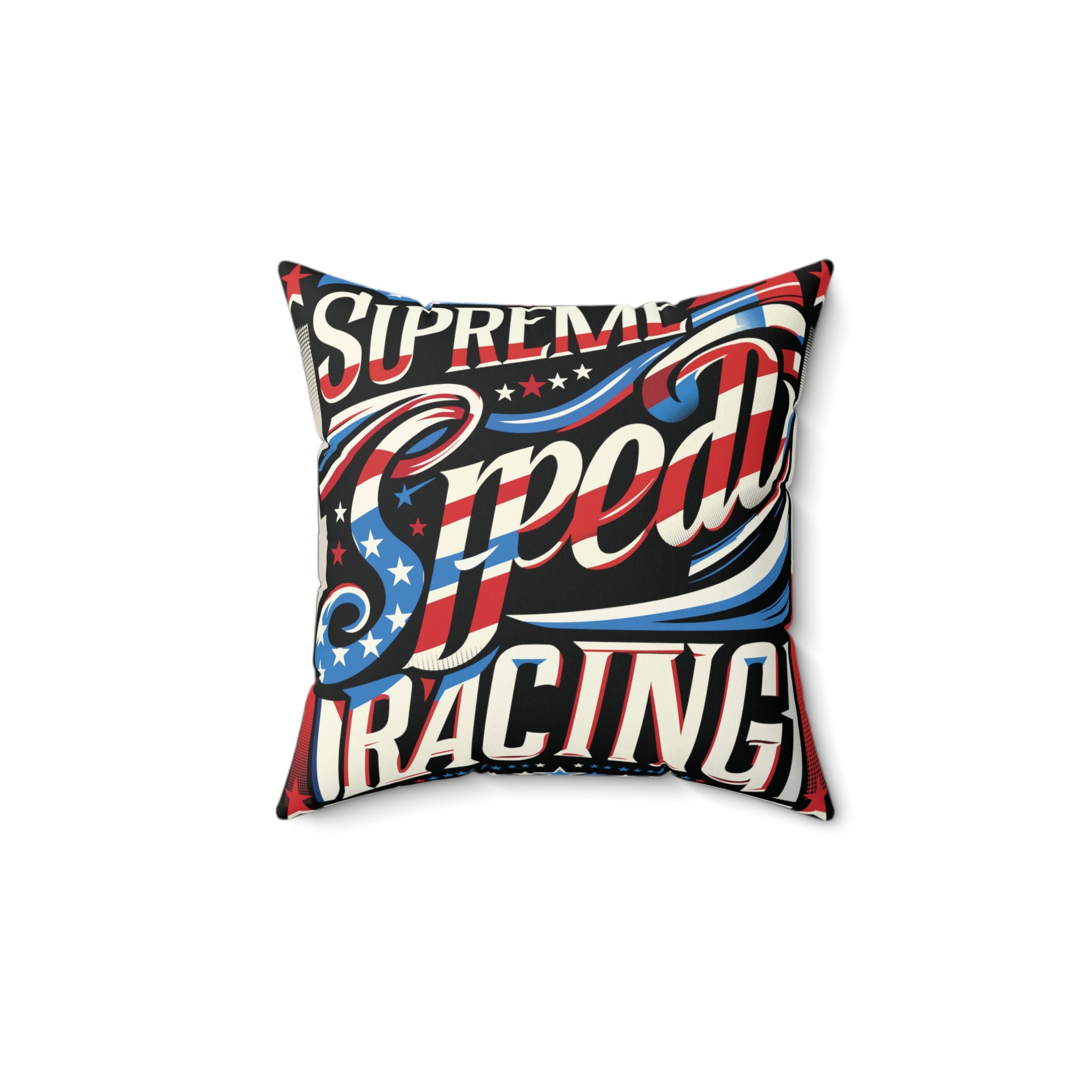 supreme speed Spun Polyester Square Pillow