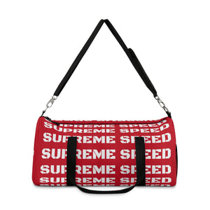 Red Supreme Speed Duffel Bag