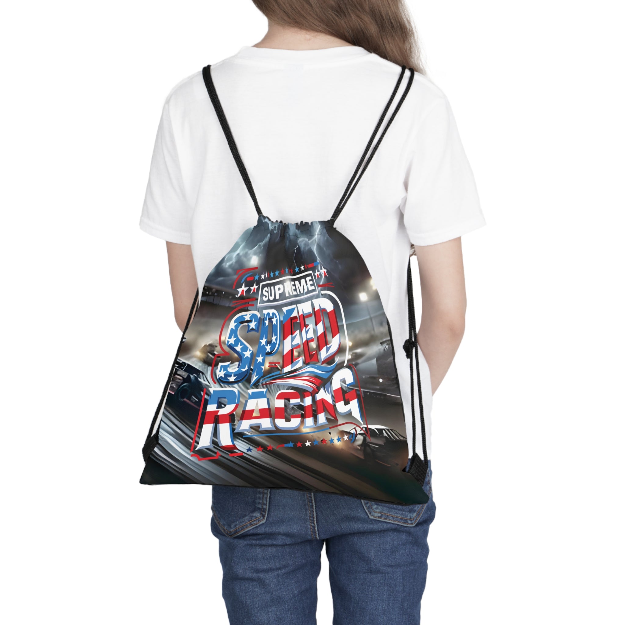 supreme speed Outdoor Drawstring Bag