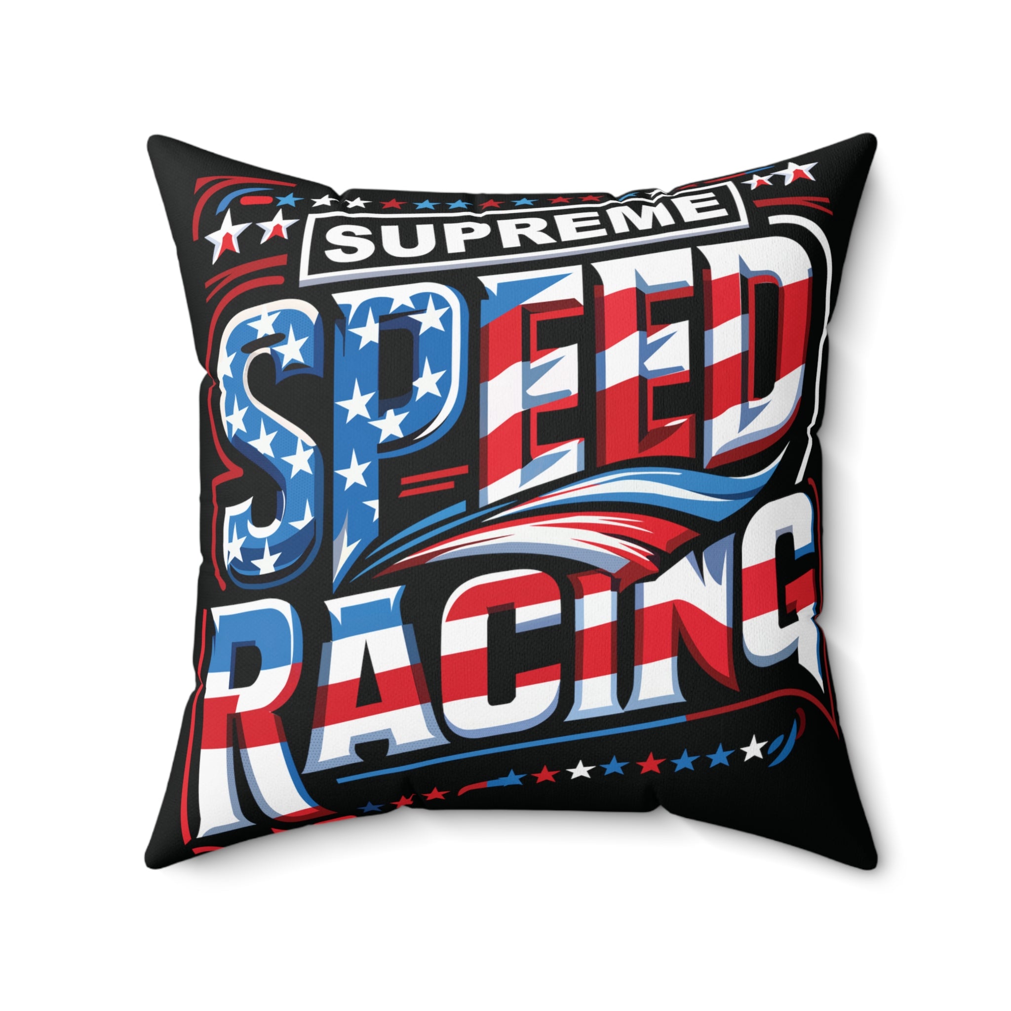 supreme speed Spun Polyester Square Pillow