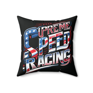 supreme speed Spun Polyester Square Pillow