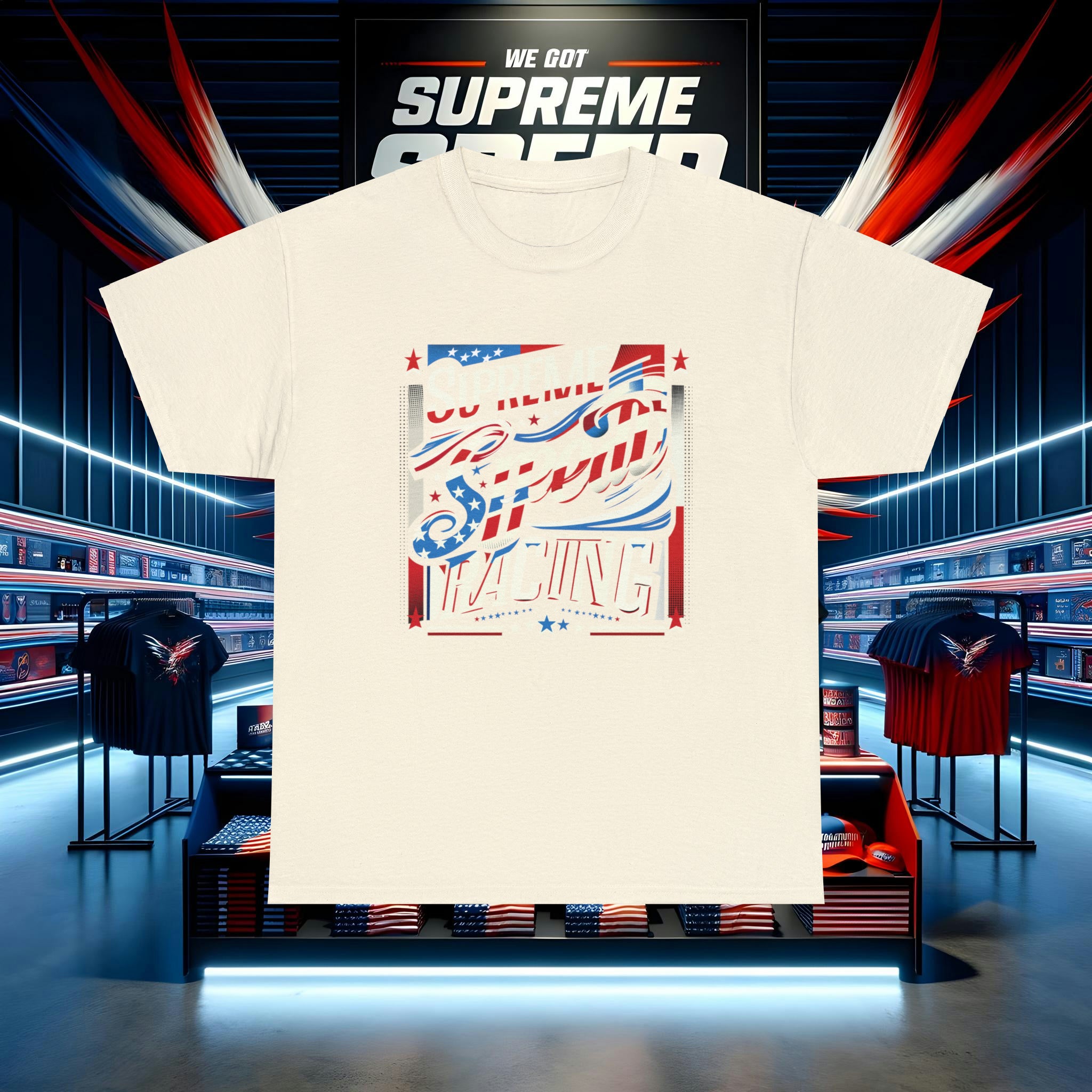 supreme speed Unisex Heavy Cotton Tee