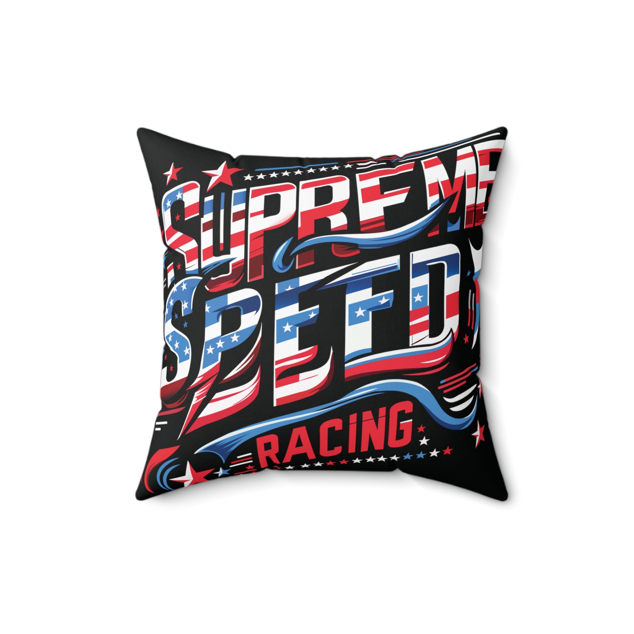 supreme speed Spun Polyester Square Pillow