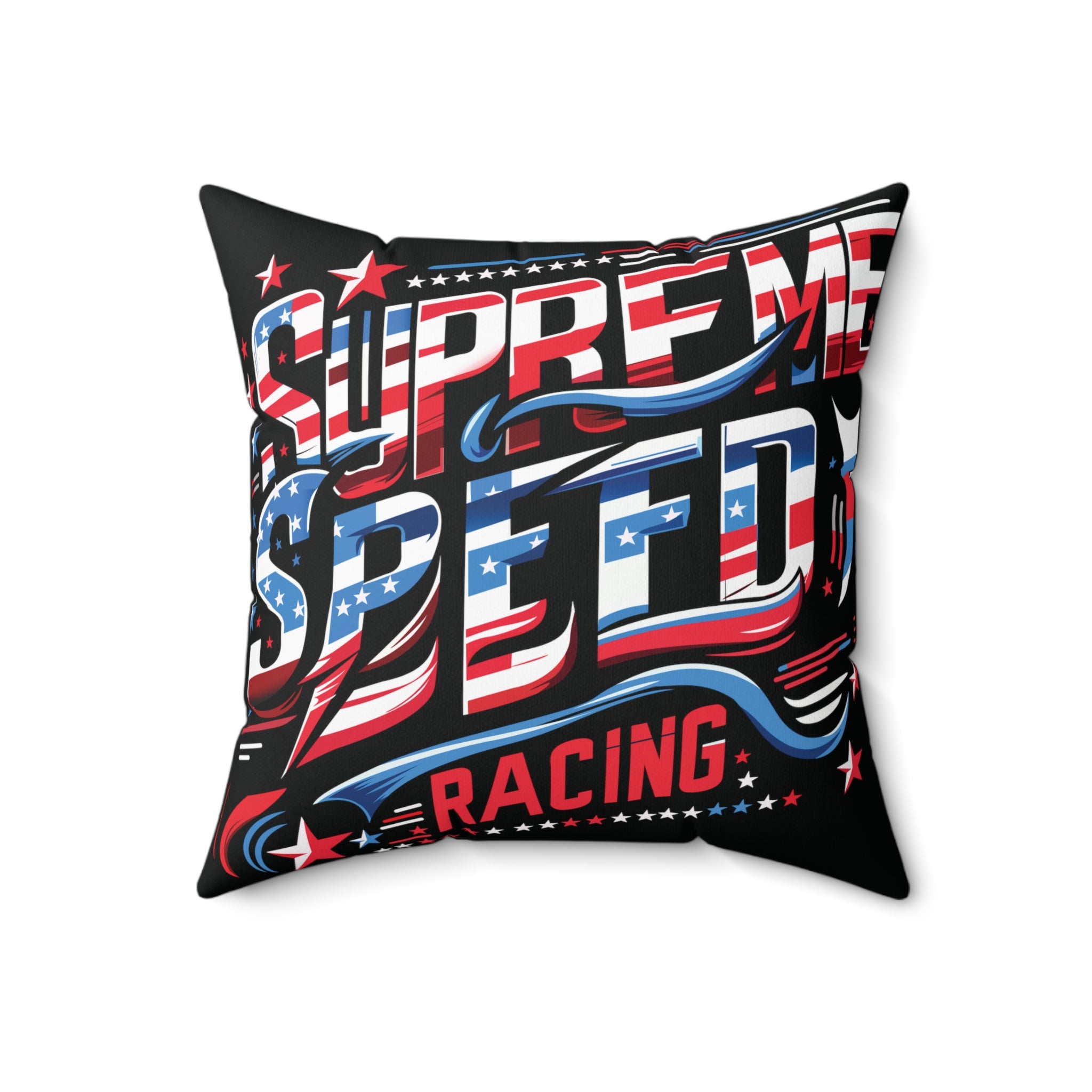 supreme speed Spun Polyester Square Pillow