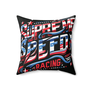 supreme speed Spun Polyester Square Pillow