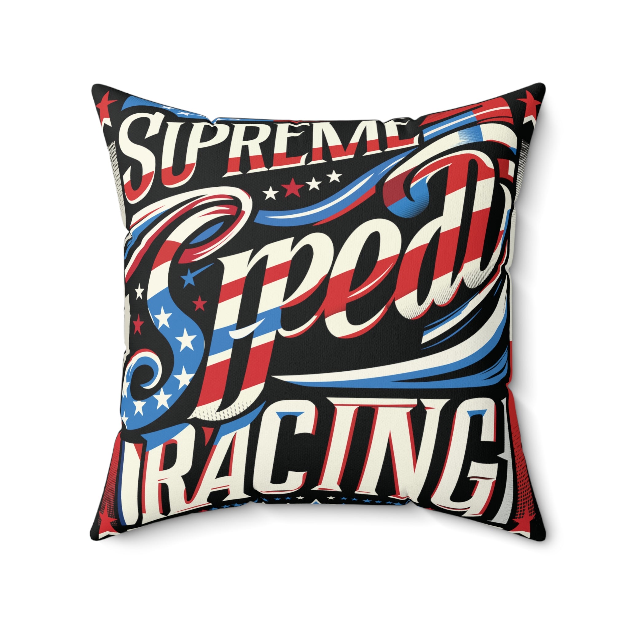 supreme speed Spun Polyester Square Pillow