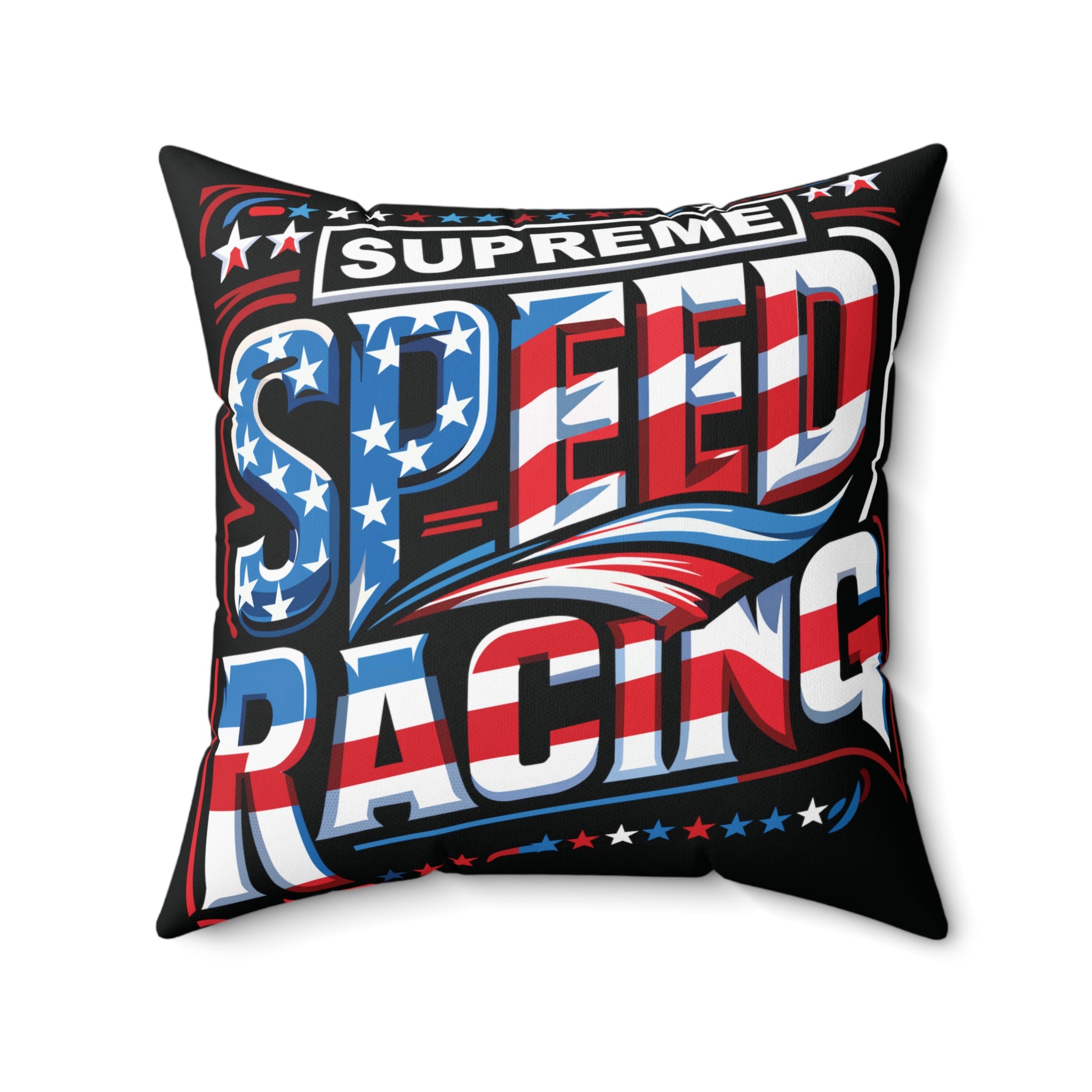 supreme speed Spun Polyester Square Pillow