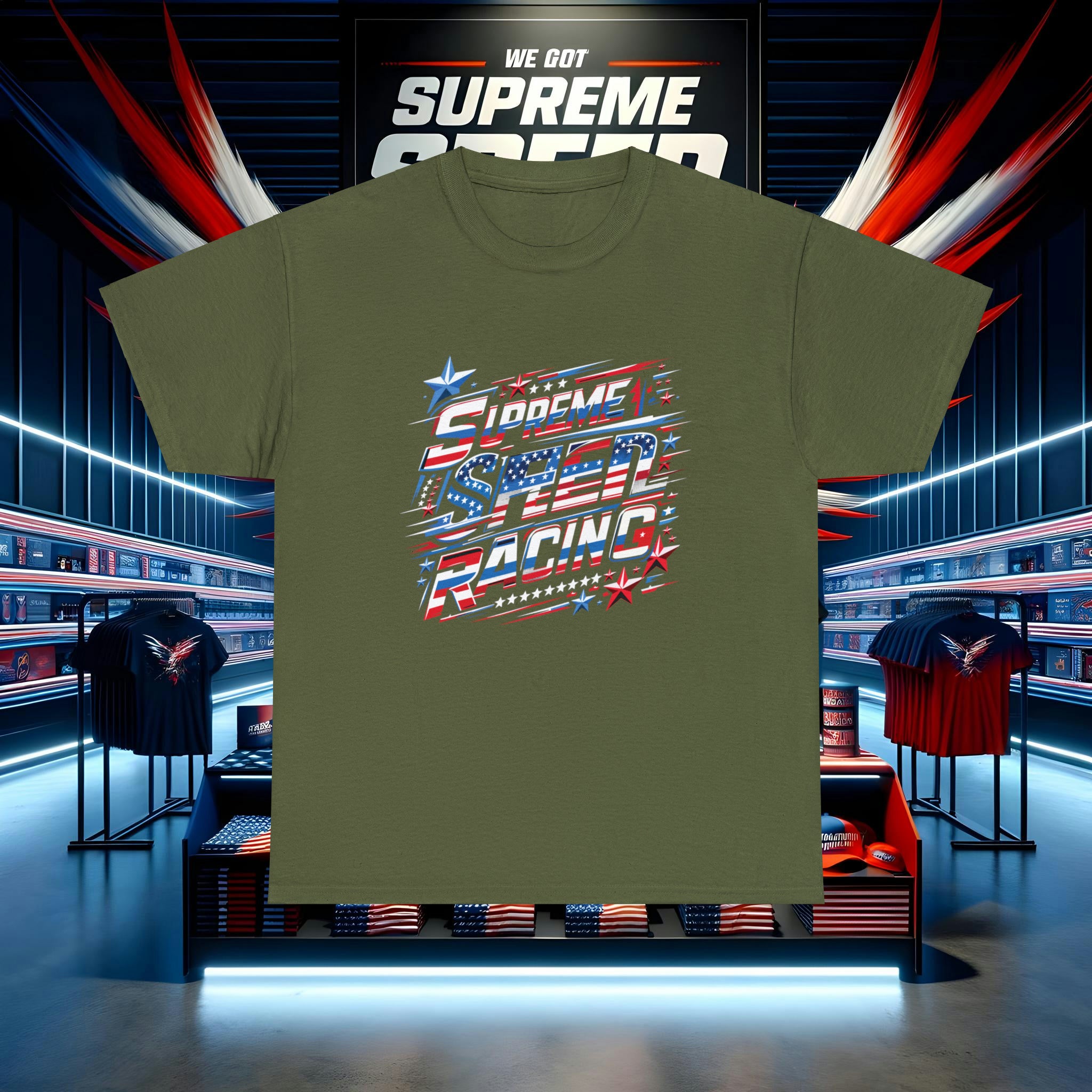 supreme speed Unisex Heavy Cotton Tee